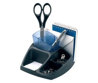 Organizador de escritorio Maped compact  Incluye 6 compartimentos, formato compacto para una colocación optimizada, producto compuesto de 55% de plástico reciclado                                                                                                                                      office                                   - MAPED